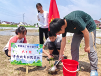 丁所初级中学应邀科普劳动实践活动